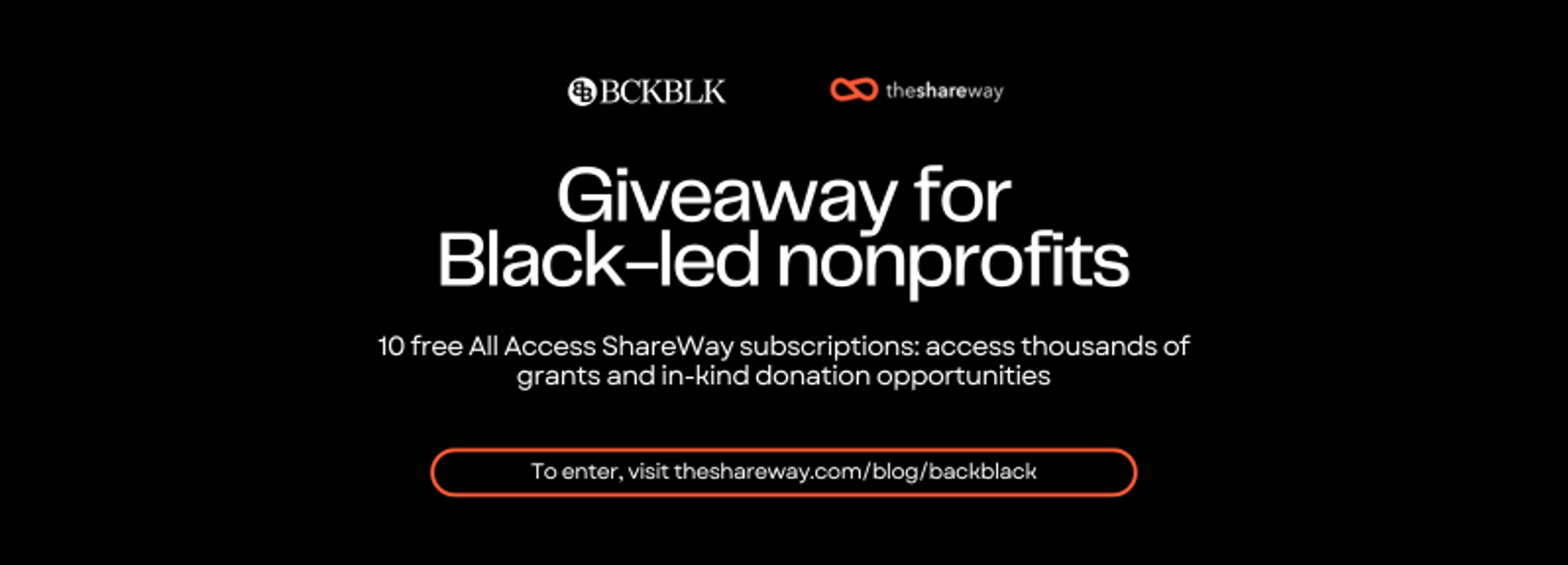 Cover photo for ShareWay gives back $10K to Black-led nonprofits during Black Philanthropy Month
