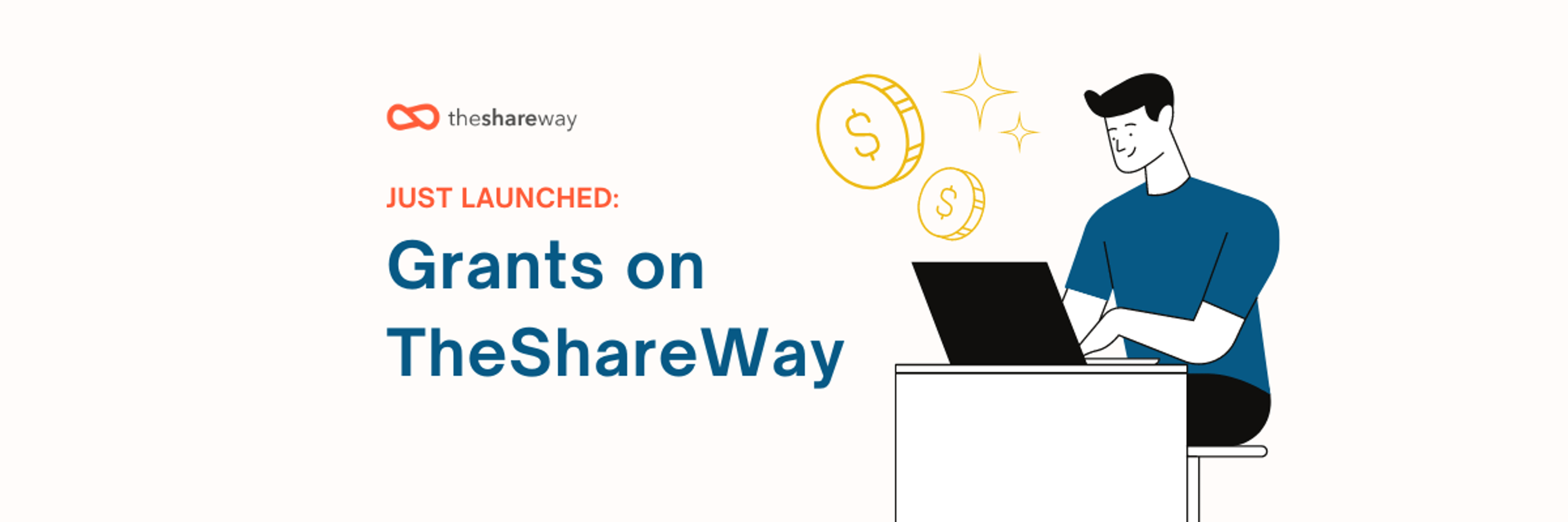 Cover photo for Just Launched: Grants is now on TheShareWay!