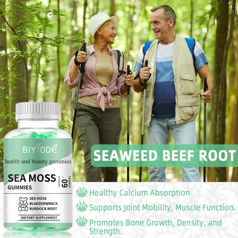 Biyode Health & Beauty Seamoss Gummies - Image 2
