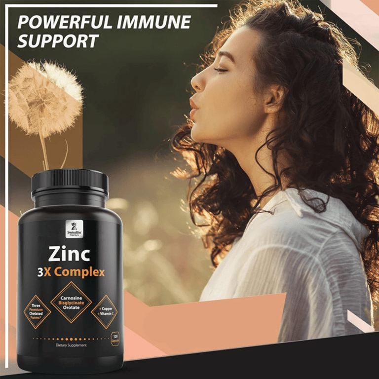 SwissBio Chelated Zinc 3X Complex | 120 Caps - Image 2