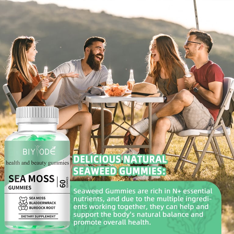 Biyode Health & Beauty Seamoss Gummies - Image 3