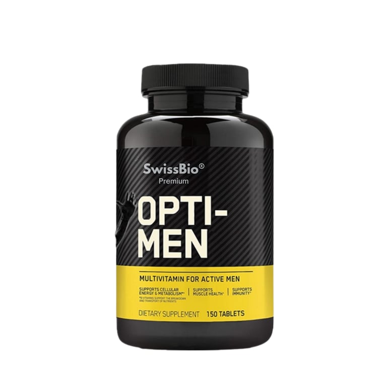 SwissBio Opti-Men Multivitamin for Active Men