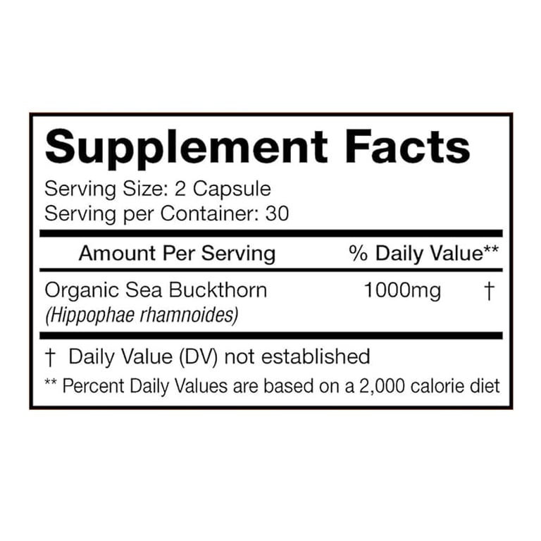 Kanglinen Sea Buckthorn Supplement - Image 1