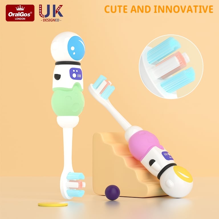 OralGos Kids Toothbrush - London Designed - Image 5