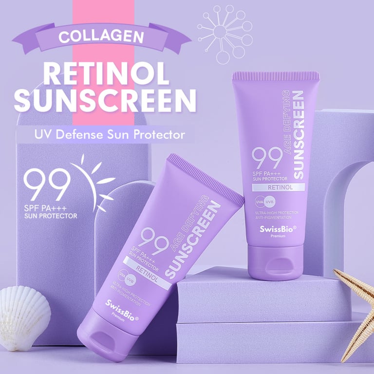 SwissBio Retinol Sunscreen SPF 99+ PA+++