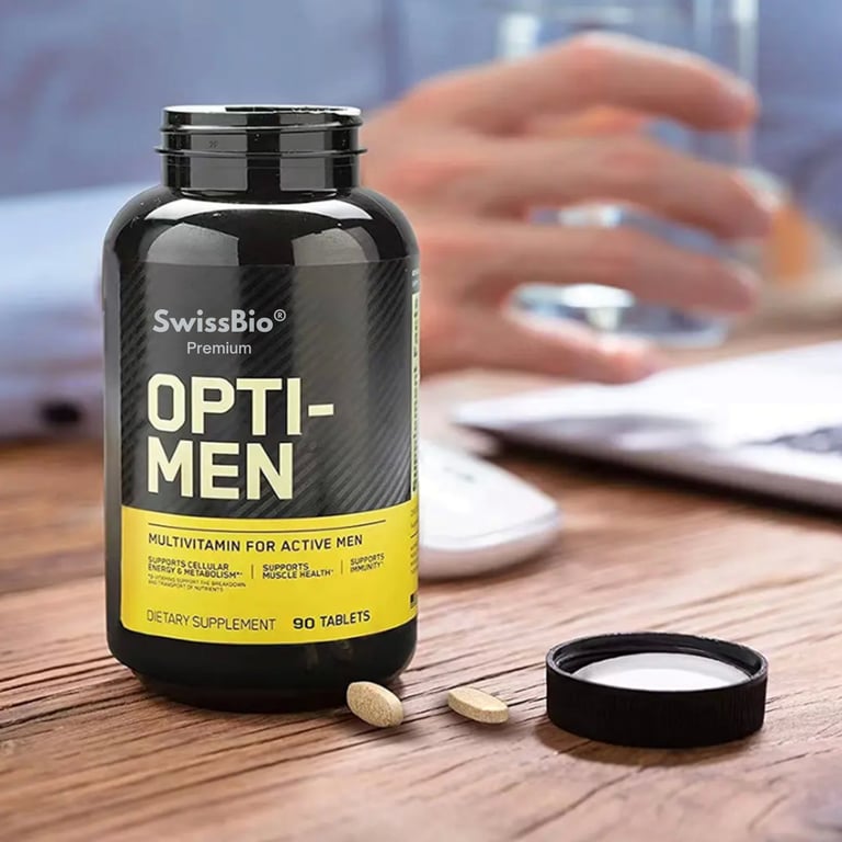 SwissBio Opti-Men Multivitamin for Active Men - Image 2
