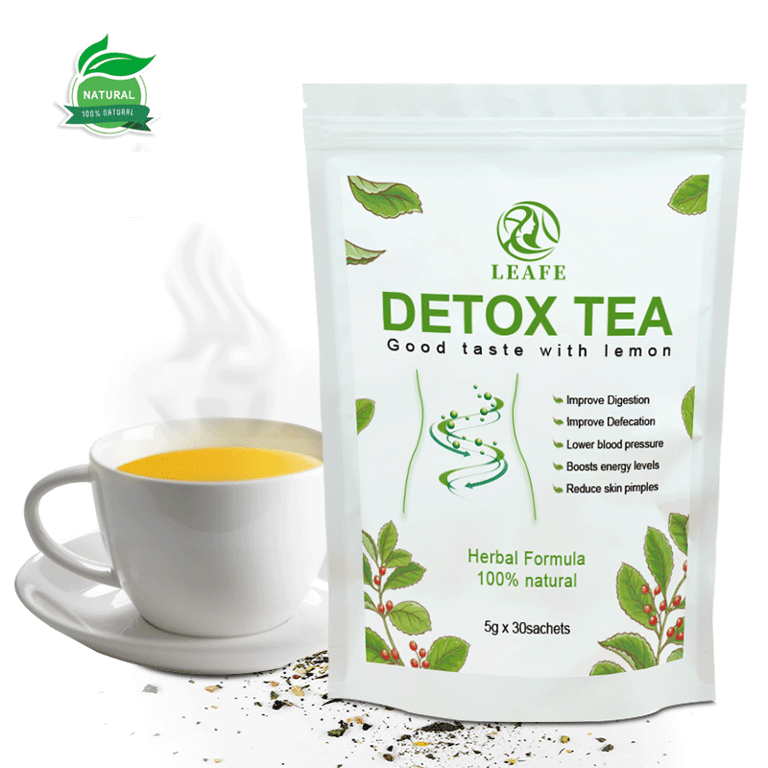 Leafe 100% Herbal Detox Tea | 30 Sachets