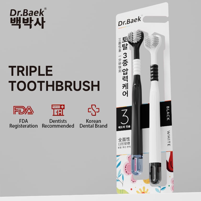 Dr. Baek 3D Triple Toothbrush