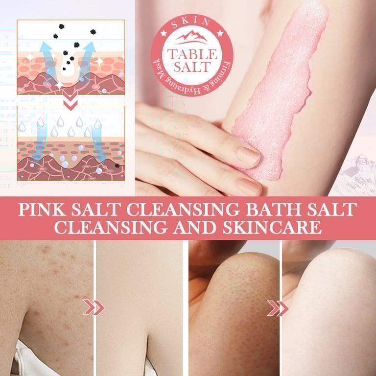 Earthwell PinkSalt Cleansing Bath Salt with 18% Centella - Image 3