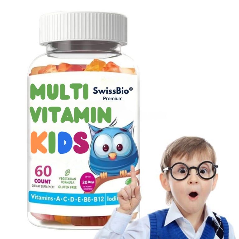 Multi-Vitamin Kids Sugar Free | 60 Gummies