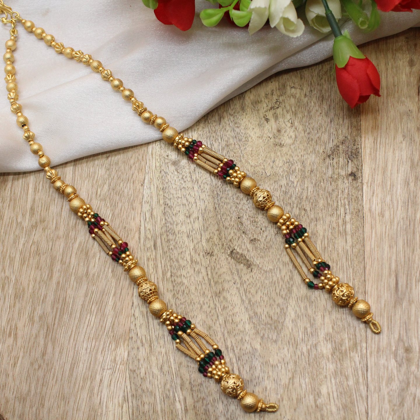 Aditi Double Hook Chain Noori By Nikita