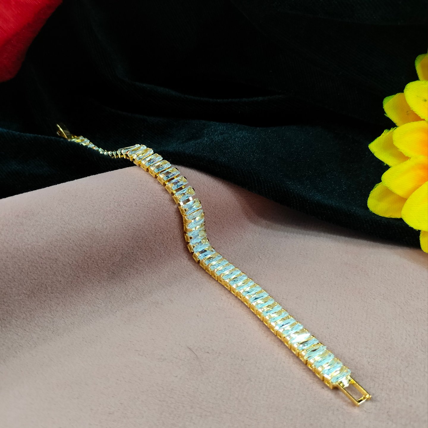 Simriti Anti-Tarnish Zircon Stone Bracelet