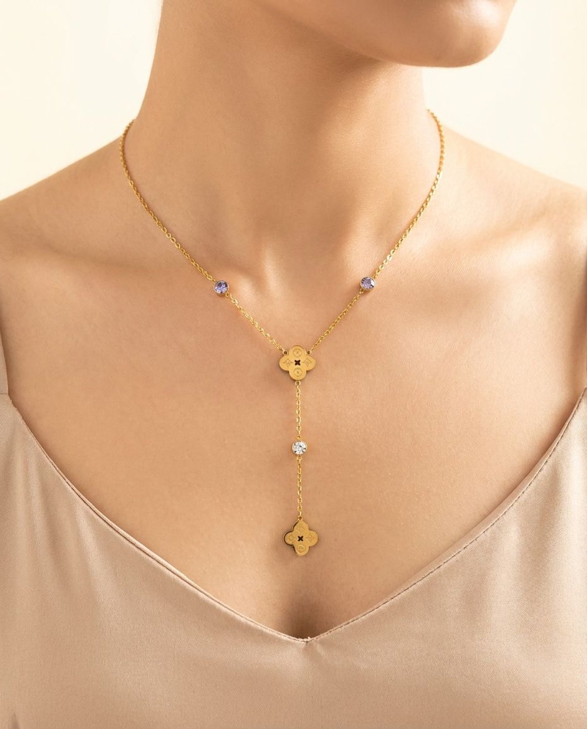 Dhyani Gold Plated Sleek Chain