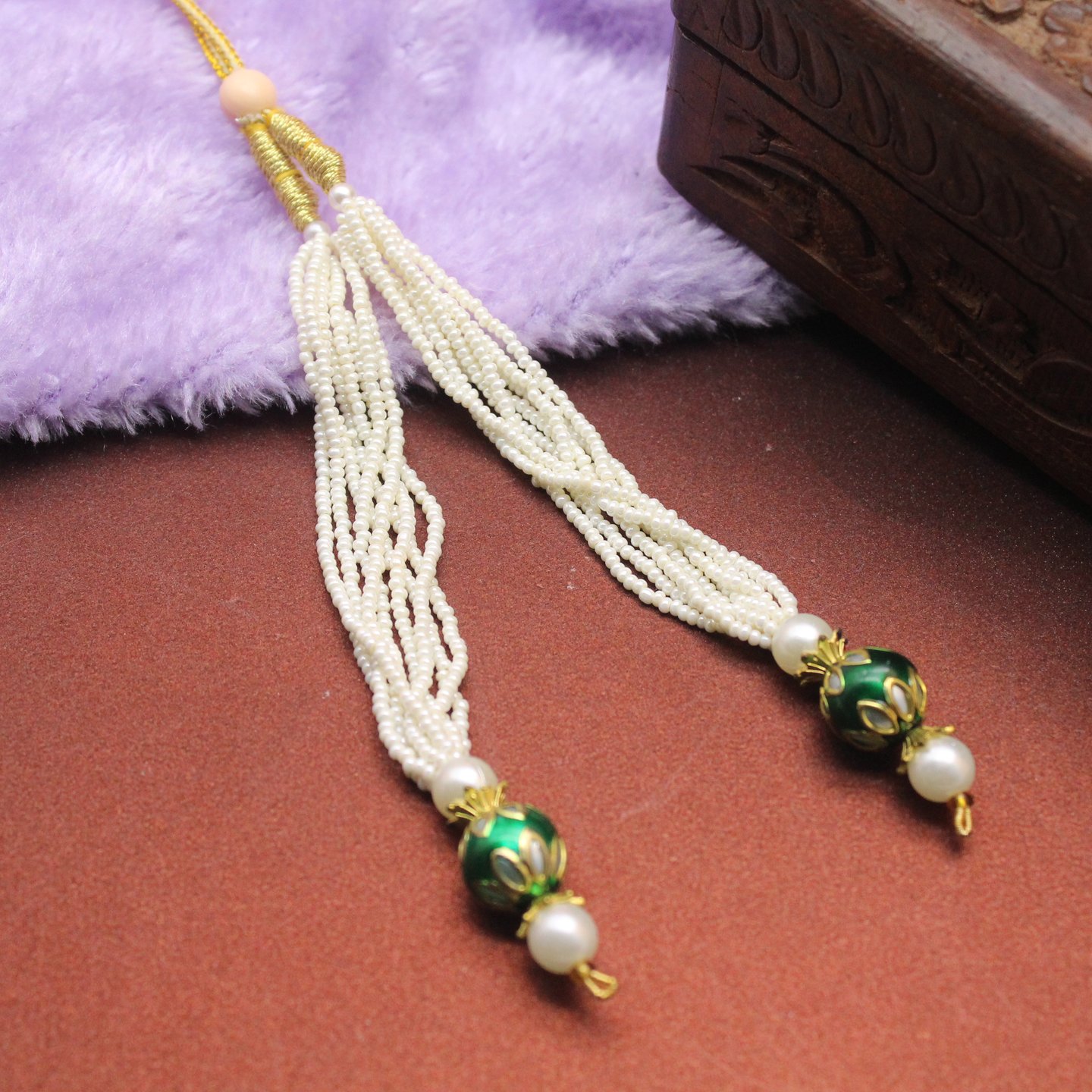 Aashima Double Hook Chain Noori By Nikita