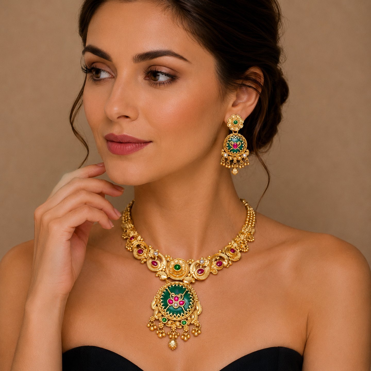 Lipakshi Heritage Jewellery Choker Set