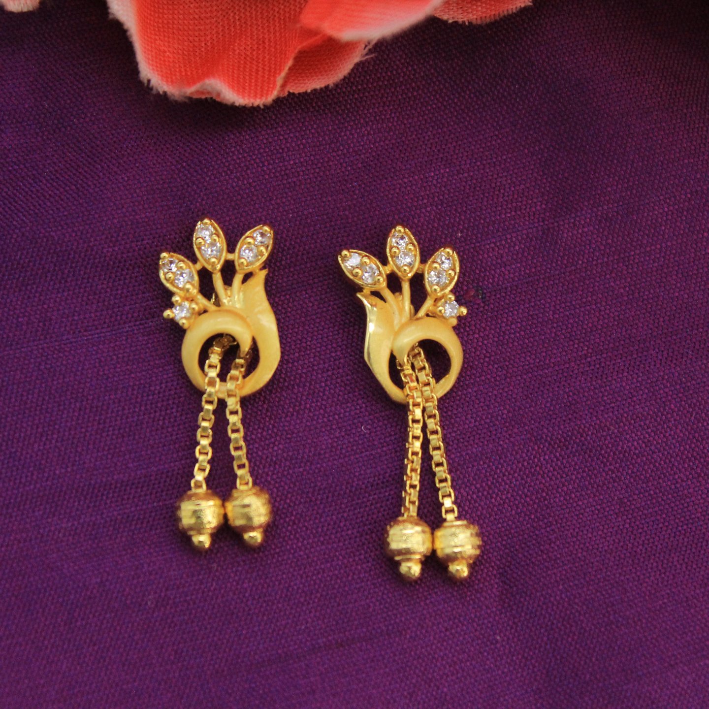 Vaani Micro GoldPlated Earrings