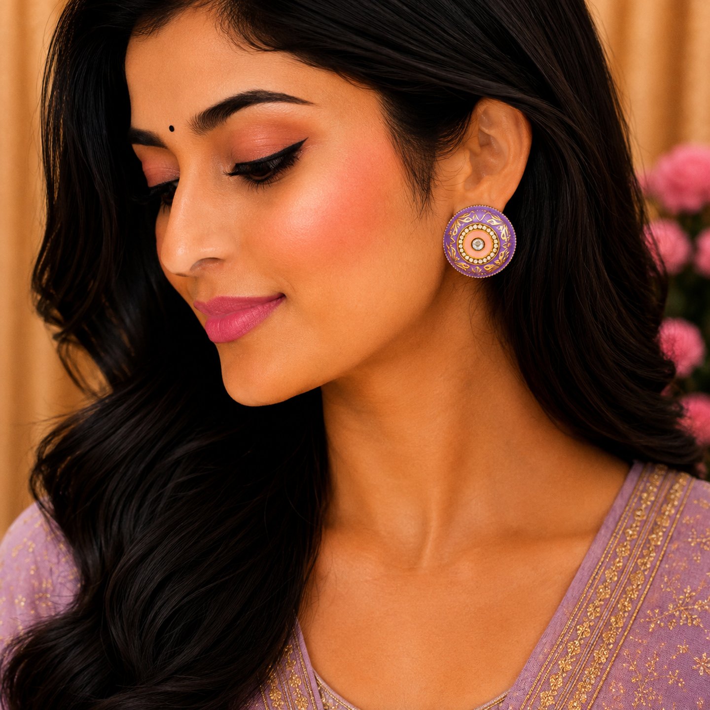 Meenakari Earrings29*