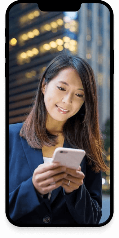 A young woman and business owner making a call on her cellphone.