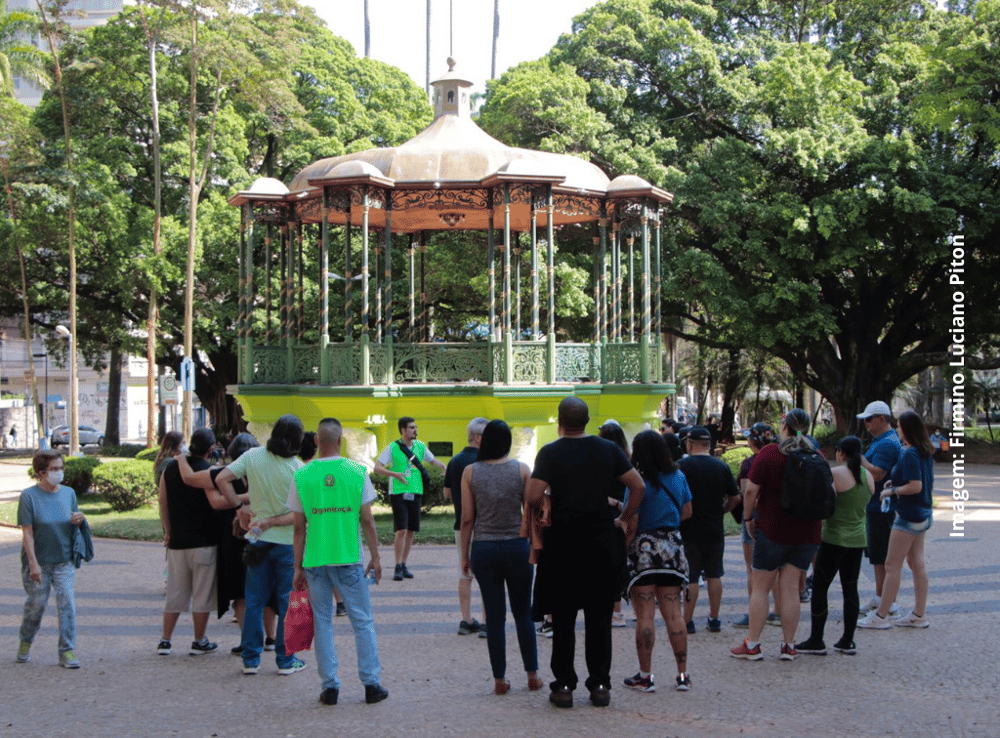 Passeio a pé pela área histórica de Campinas