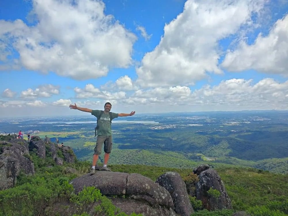 MINHA PRIMEIRA MONTANHA: trilha com vista fantástica!