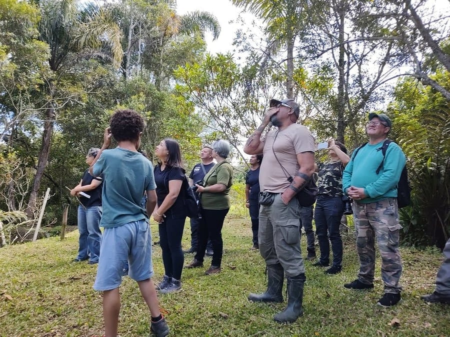 VENHA VIVER A OBSERVAÇÃO DE AVES NO SÍTIO CANTOS DA MATA