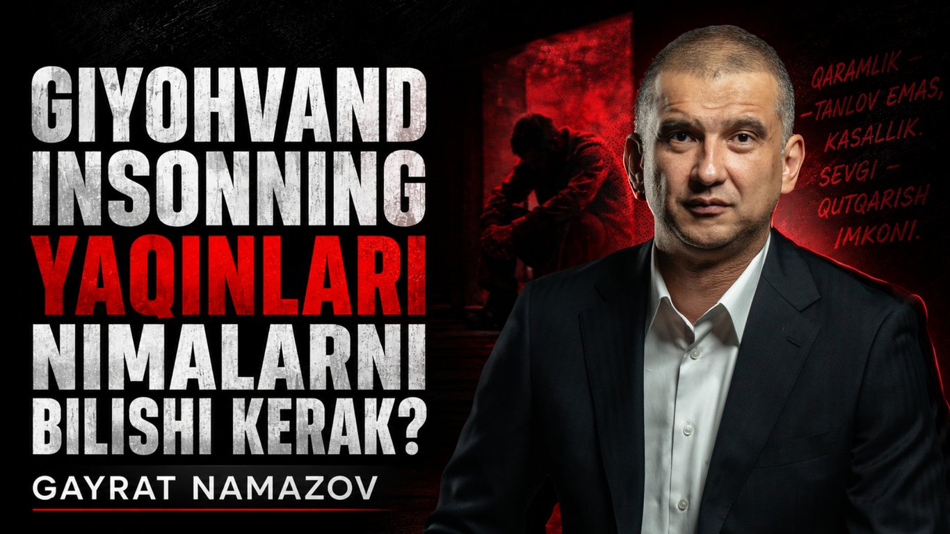 Giyohvand insonning yaqinlari nimalarni bilishi kerak?
