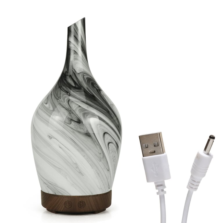 USB Aroma Atomizer - Glass Abstract Grey (Model)