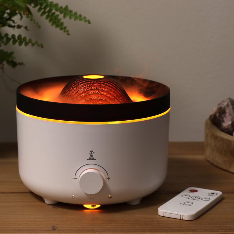 560ml Large Volcano Effect Aroma Diffuser (Plug) - Dual Color Options - Premium Model
