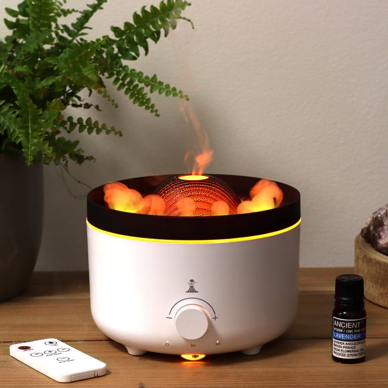 560ml Large Volcano Effect Aroma Diffuser (Plug) - Dual Color Options - Premium Model