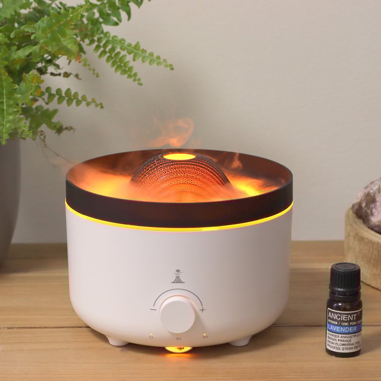 560ml Large Volcano Effect Aroma Diffuser (Plug) - Dual Color Options - Premium Model