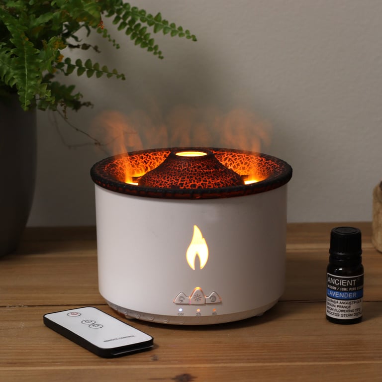 360ml Volcano Effect Aroma Diffuser (Plug) - Dual Colors - Medium, Home & Garden Brand