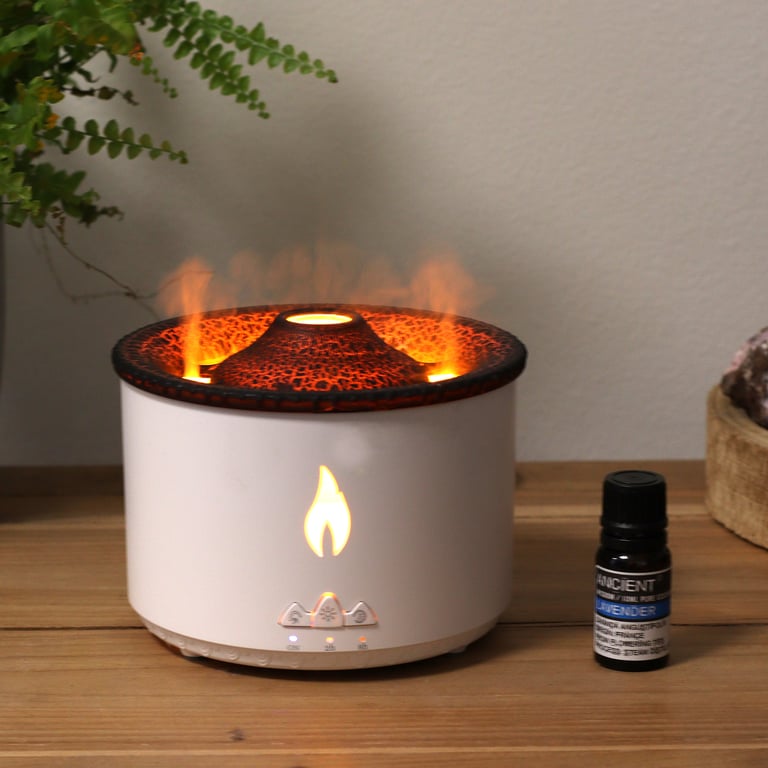 360ml Volcano Effect Aroma Diffuser (Plug) - Dual Colors - Medium, Home & Garden Brand