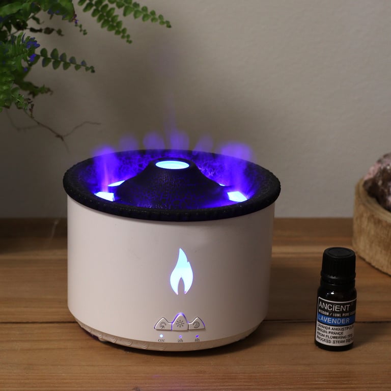 360ml Volcano Effect Aroma Diffuser (Plug) - Dual Colors - Medium, Home & Garden Brand