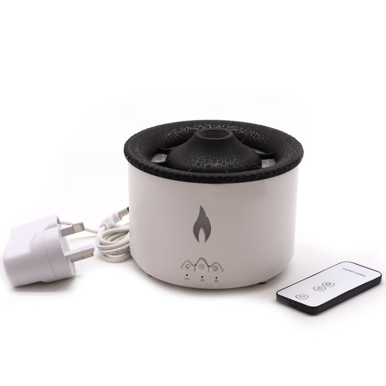 360ml Volcano Effect Aroma Diffuser (Plug) - Dual Colors - Medium, Home & Garden Brand
