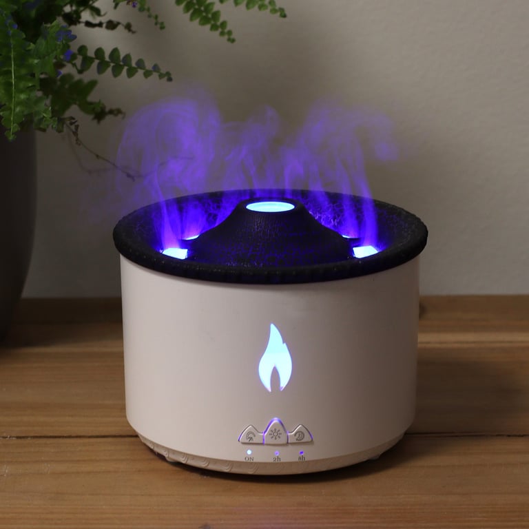 360ml Volcano Effect Aroma Diffuser (Plug) - Dual Colors - Medium, Home & Garden Brand