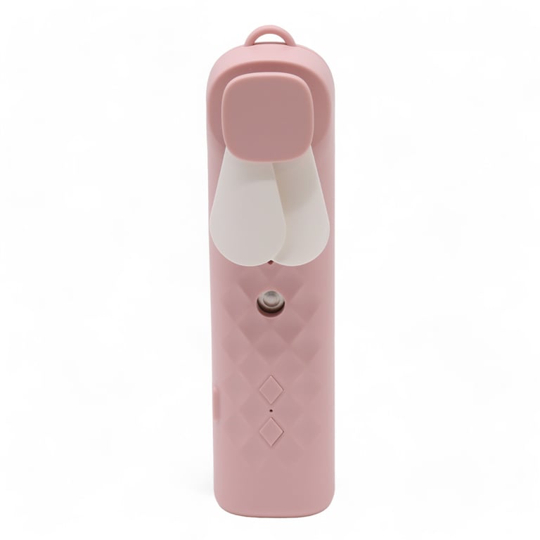 Pink Nano Mist Face Fan & Spray - Portable USB Chargable Beauty Tool for Skincare and Refreshment