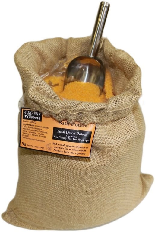 7kg Detox Hessian Sack - Total Body Cleanse - Brand Name