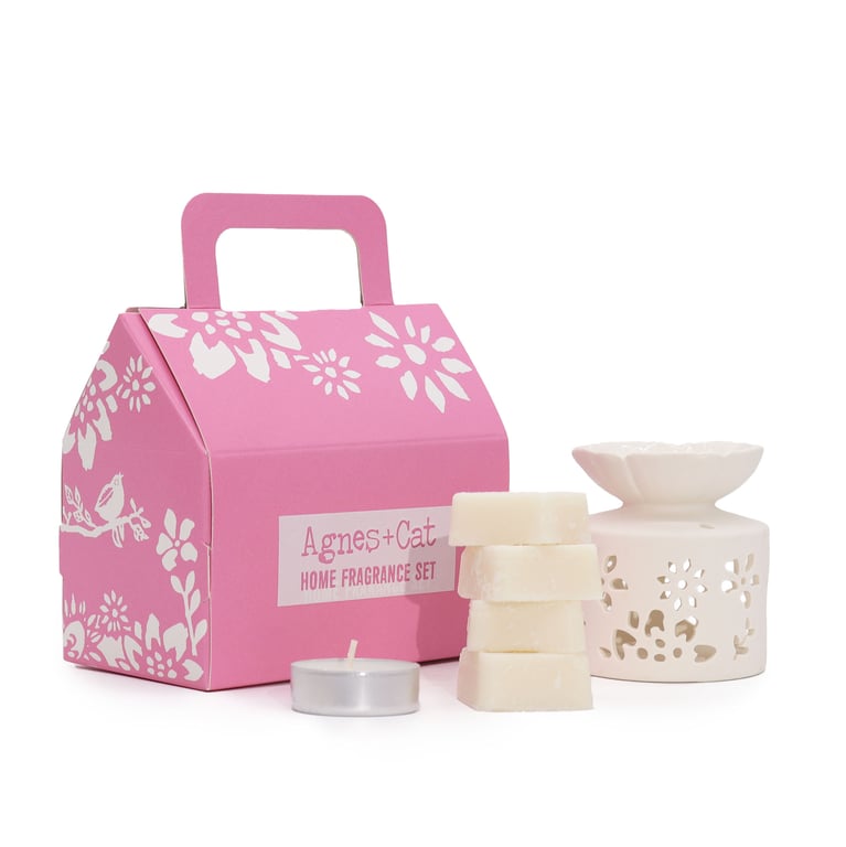 Agnes & Cat Tea and Roses Fragrance Gift Set - Women s Perfume Scent