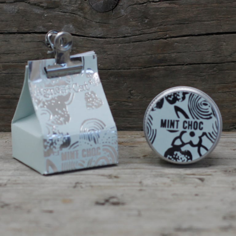 Mint Chocolate Moisturizing Lip Balm - Soothe Chapped Lips This Winter