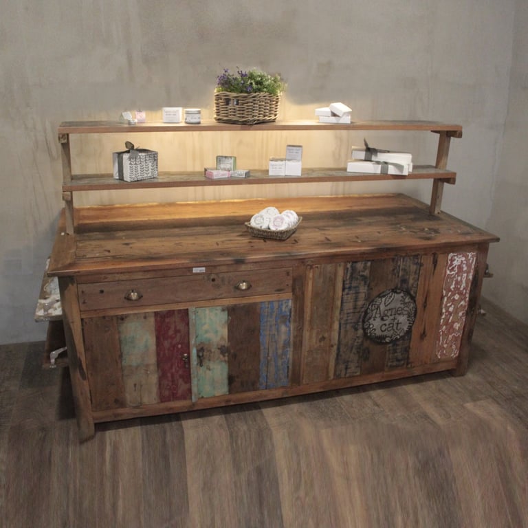 Large Centre Display Table (207x97x80cm) by A&C