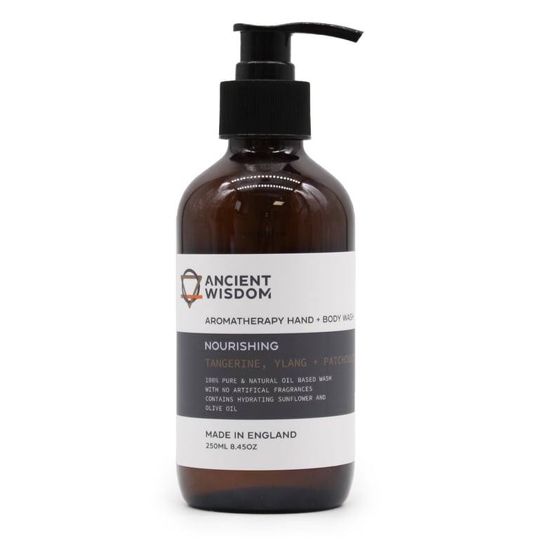 Tangerine, Ylang & Patchouli Natural Scented Hand and Body Wash 250ml