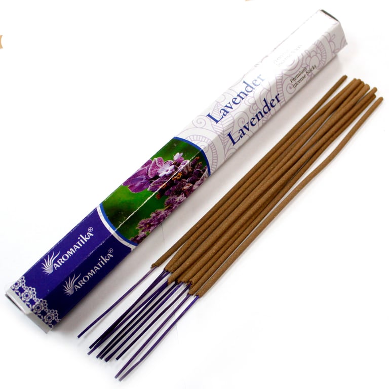 Aromatica Premium Incense - Natural Lavender Scent Home Fragrance