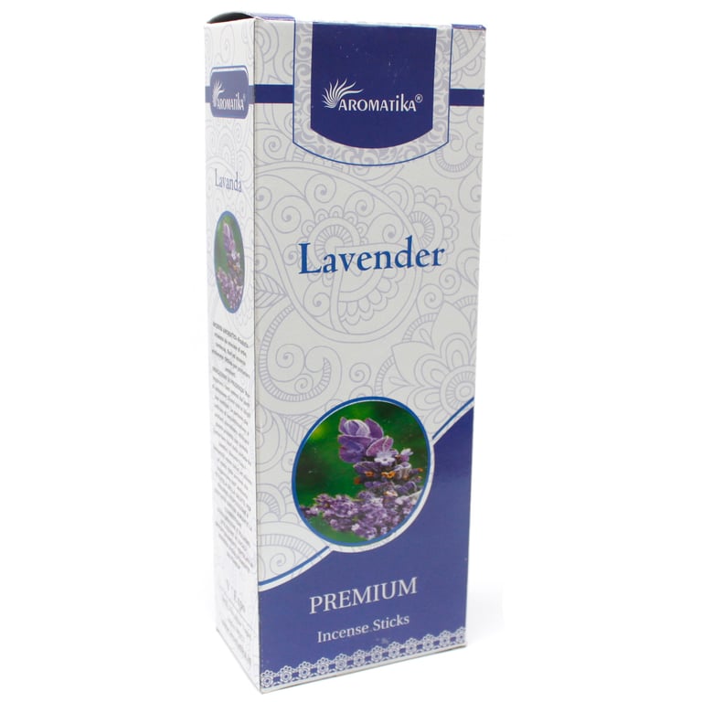 Aromatica Premium Incense - Natural Lavender Scent Home Fragrance