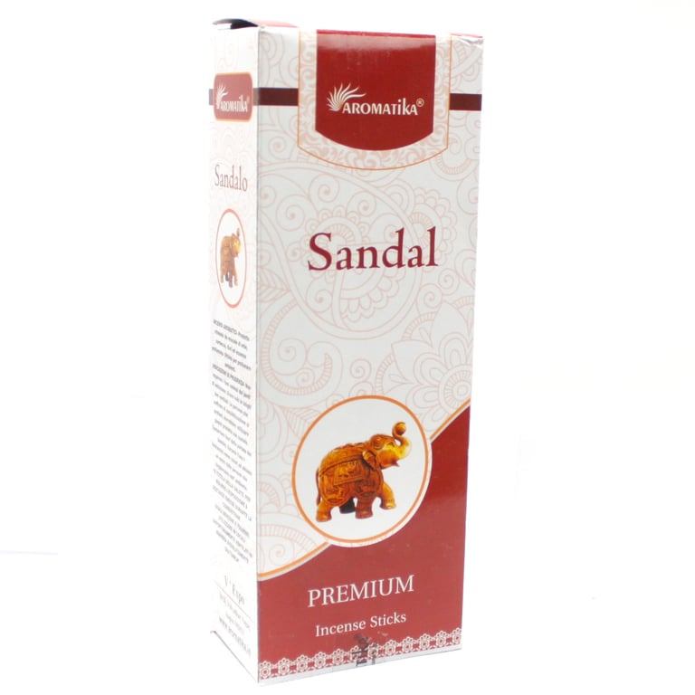 Aromatica Premium Sandalwood Incense Sticks - Natural Home Fragrance for Relaxation