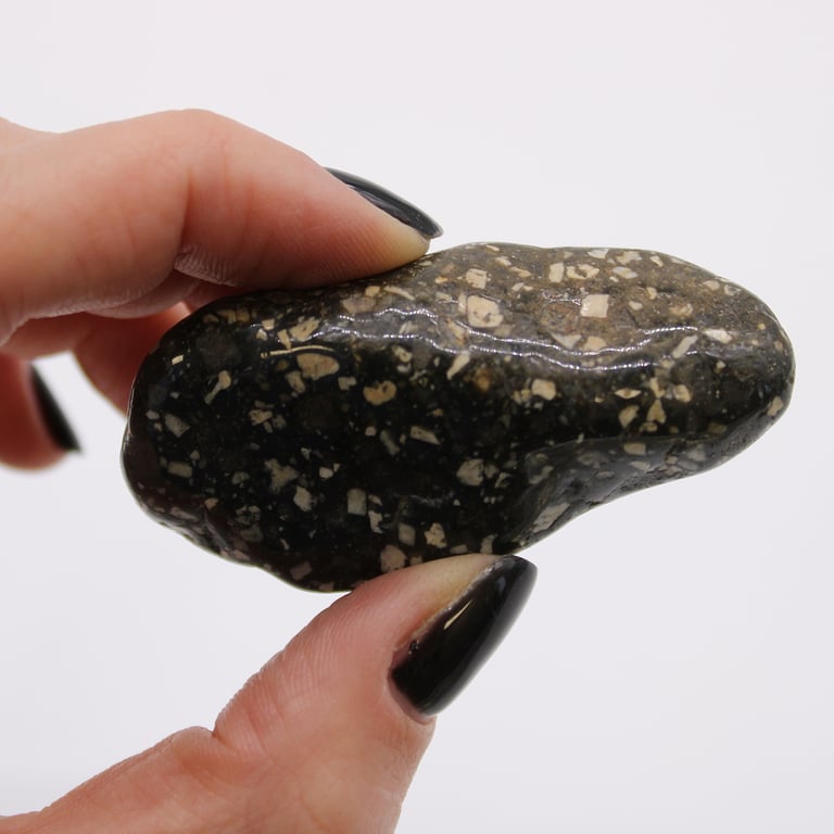 African Tumble Stones - Guinea Fowl Large, Natural Home Decor and Garden Landscaping Rocks