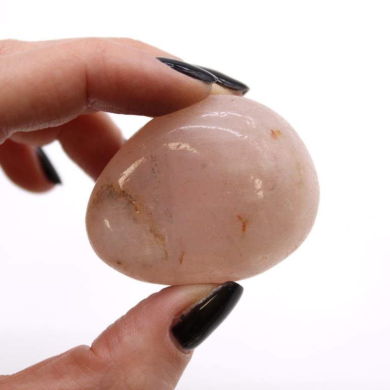 Large African Rose Quartz Tumble Stones for Healing and Crystal Therapy - Large Size