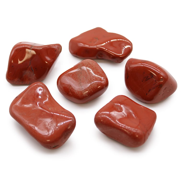 Large African Jasper Tumble Stones - Red Natural Gemstones