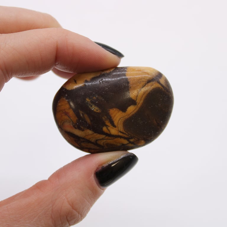 Large African Picture Nguni Gemstone Tumblestones - Healing Natural Stones