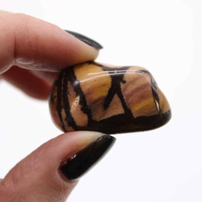 Natural Jasper Nguni African Tumble Stones - Medium Size Gemstone
