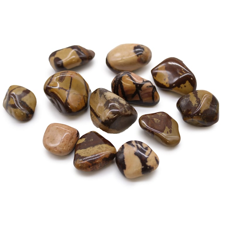 Natural Jasper Nguni African Tumble Stones - Medium Size Gemstone
